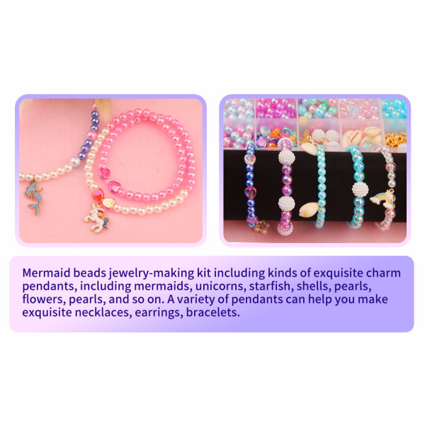 Perler For Kids, Beads For Kid Armbånd, DIY Armbånd Beaded Neckla