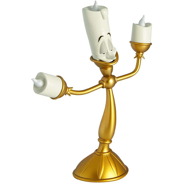 Skønheden og Udyret Lumiere lampe