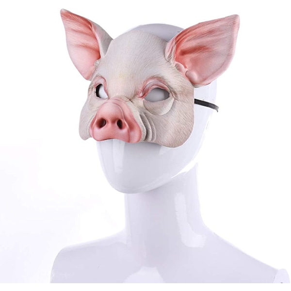 1 st halv ansiktsdjurmask grismask skräck grismask för Hallow