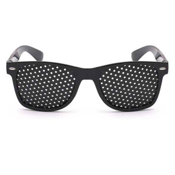 Småhullsbriller Svarte nålehullsbriller Øyebeskyttelsesbriller