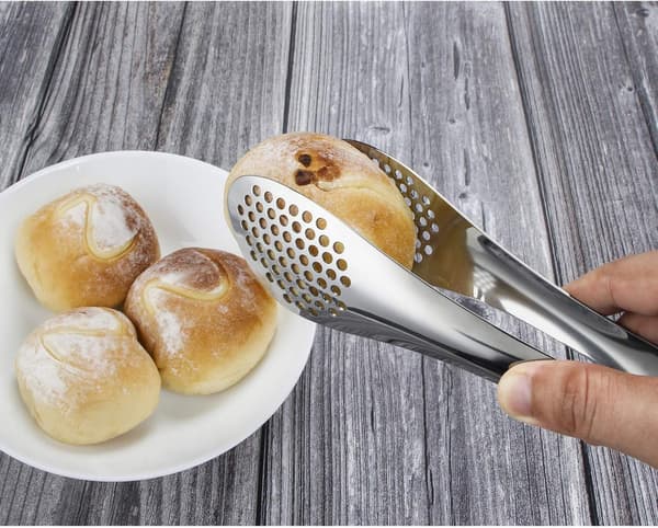 9 tommer Buffet Tænger, 2 Pak Rustfrit Stål Mad Serveringstænger