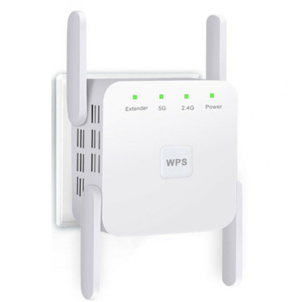 WiFi-förstärkare, WiFi-förstärkare, WiFi-booster, täckning upp till 6500 kvm