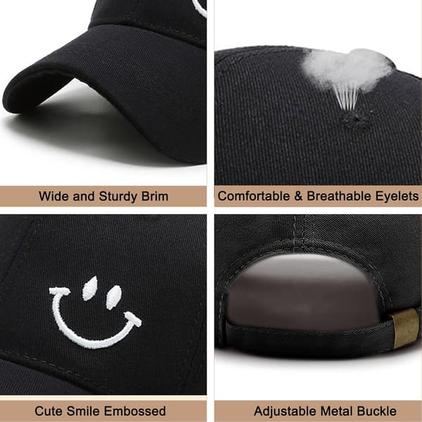 Baseball Cap, Bomull Anti-Sun Baseball Cap, Menn Kvinner Kvinne Summ