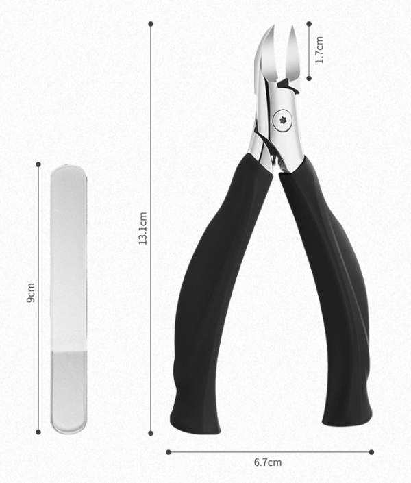 Professionella tånagelsaxar - Precision Ingrown tånagelsklippare