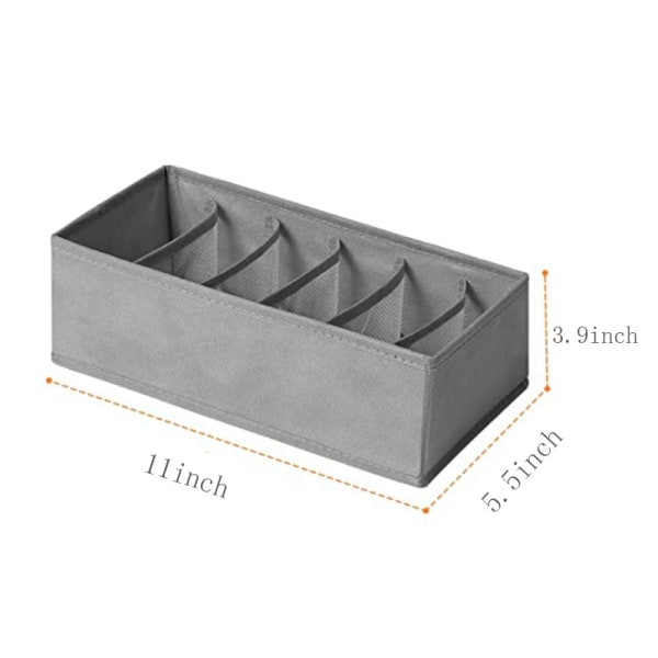 Underlagsskuffe til lingeri 4 sæt BH sokker Nonwoven skuffeorganisator