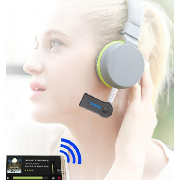 Tre Bluetooth-mottagare 3,5 mm trådlös 4.0 Bluetooth-adapter
