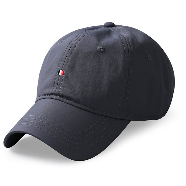 Harmaa miesten baseball-lippis, klassinen BB-lippis Gray