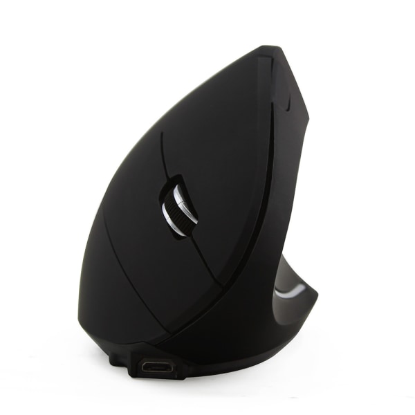 Ergonomisk trådlös 2,4 GHz USB Bluetooth vertikal mus optisk