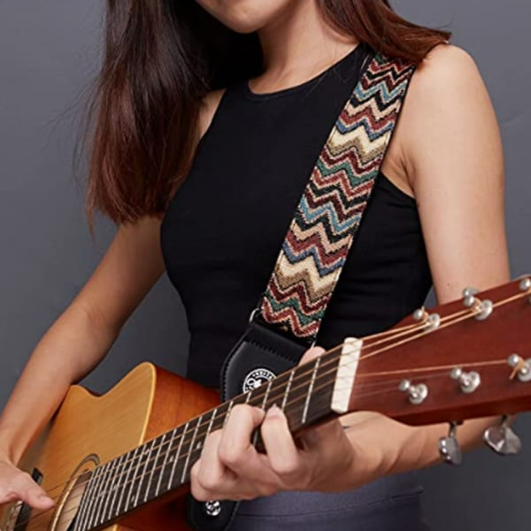 Gitarrrem med bomull, elektrisk gitarr, balladgitarr, laddning