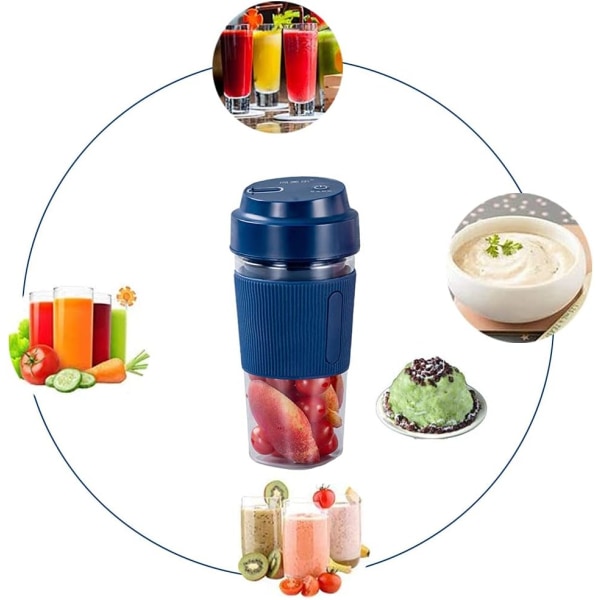 Bærbar Blender Kop, USB Juicer Elektrisk Blender, USB Juice Blen