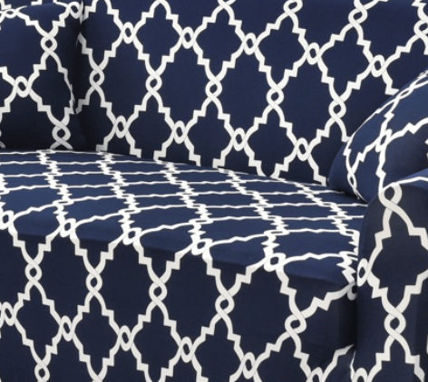 Sofaovertrekk 2-seter 150-185cm Sofaovertrekk med armlener Moderne Uni