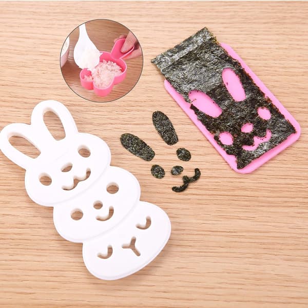 Bento Sushi Making Liten Boll Ris Form Set Onigiri Sushi Form P