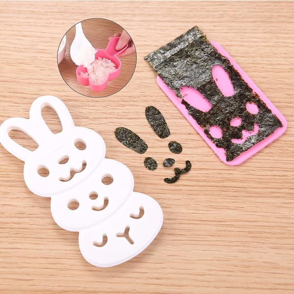 Bento Sushi Making Small Ball Rice Shape Set Onigiri Sushi Mold P
