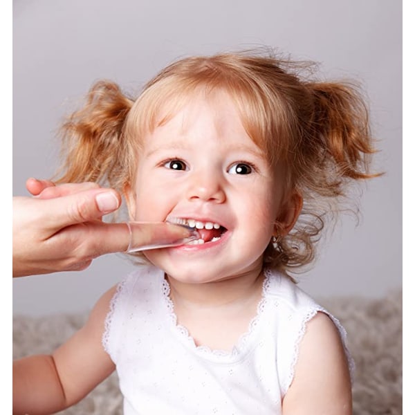 Baby fingertannbørste | Enkel munnhygiene for barn, småbarn, B 9f0c | Fyndiq