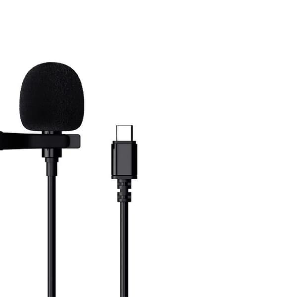 (Type-C) Smartphone Mikrofon, Lavalier Mikrofon Audio Video Mikrofon til YouTube Optagelse/Interview/Videokonference/Podcasting