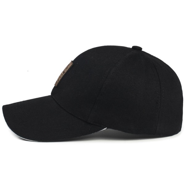 Kaffe Farge Kaffe Side-Justerbar Baseball Cap Golf Hat Motorc