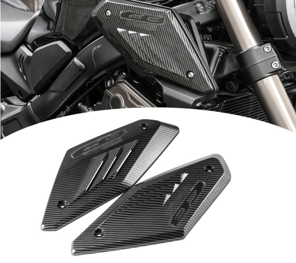 Motorcykelram Sido Panel Guard Cover Shell Protector kompatibel