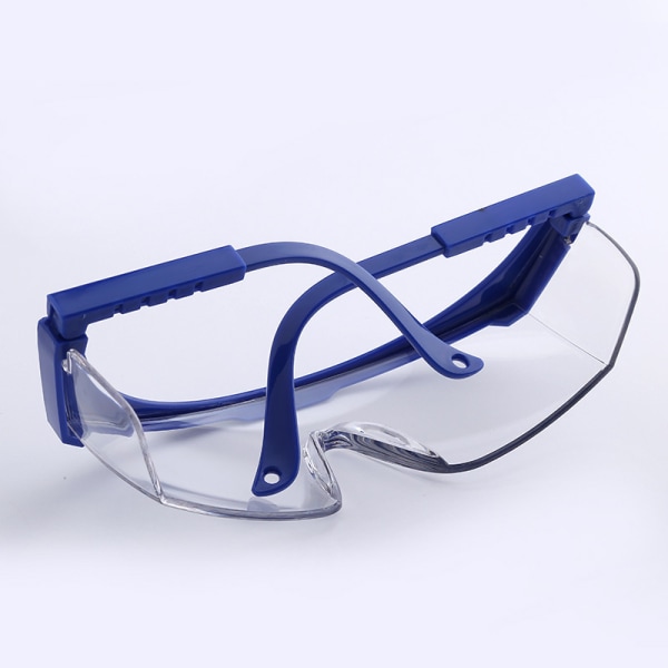 Beskyttelsesbriller, 4 stykker klare justerbare sikkerhedsbriller Saf