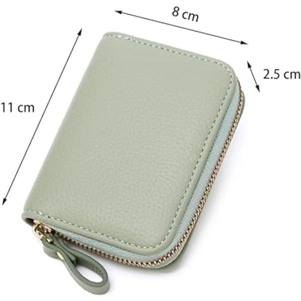 Credit Card Holder, Blocking Leather Card Holder, with Cash ID Cr