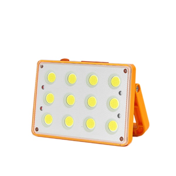 60W ladattava LED-valonheitin 120 COB 4 tilaa aurinkokäyttöinen ladattava