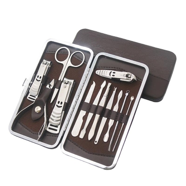 Nail Clippers Manikyr Set Grooming Kit for tykke negler neglebånd