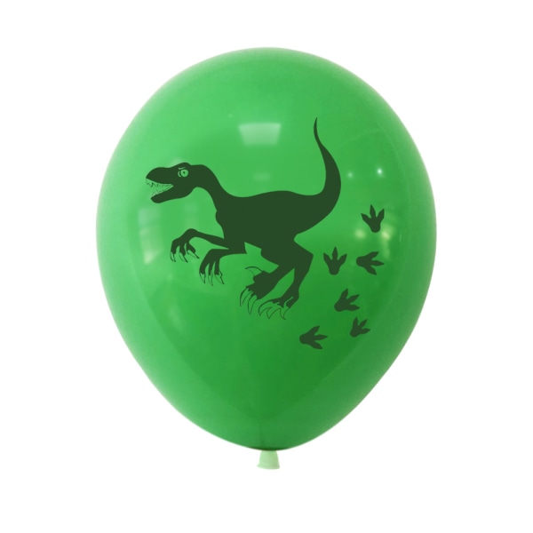 Dinosaur Ballonger Sett Stor Dino Tema Favoritter Barn Bursdagsfest Dekor