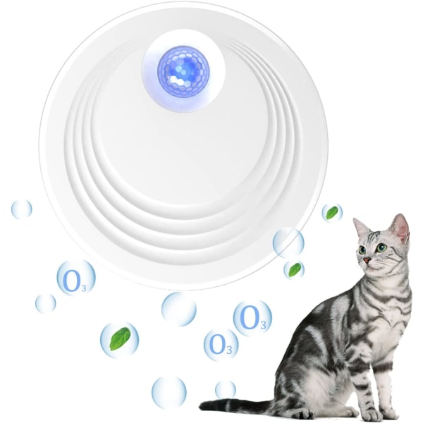 Deodoriseringsmiddel for kattegrus, USB-drevet maskine til lugtfjerner til kæledyr,
