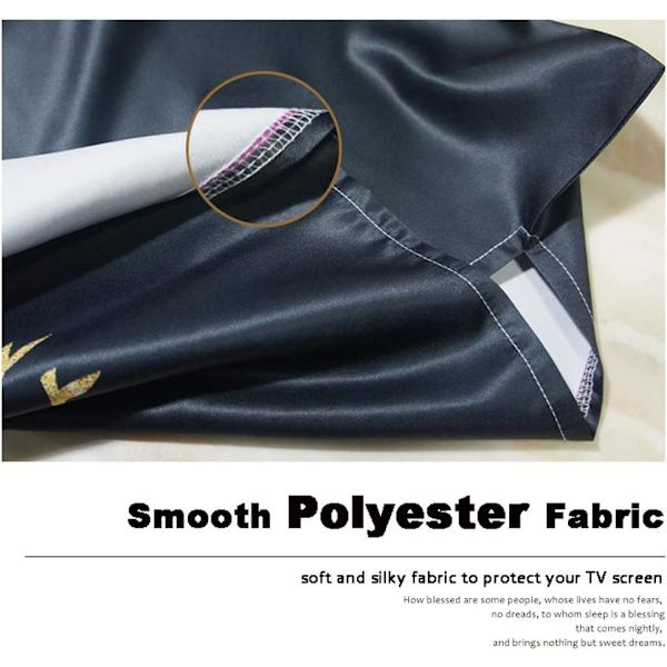 50-52 tommer TV-cover, polyester støvtæt TV-skærmbeskyttelse