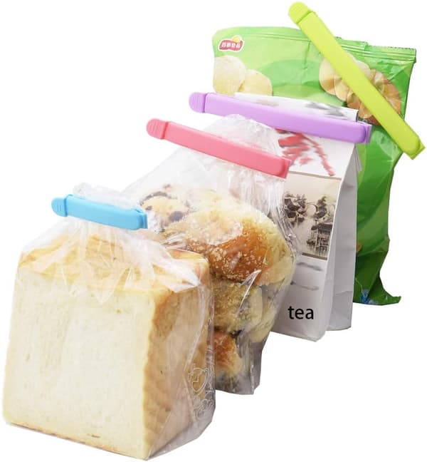 30 forsegling clips til snacks, forsegling af poser, plastikposer