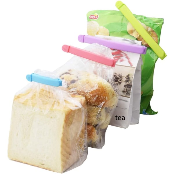 30 forseglingsklemmer Snack food klips Forseglingsposer Plastpose c