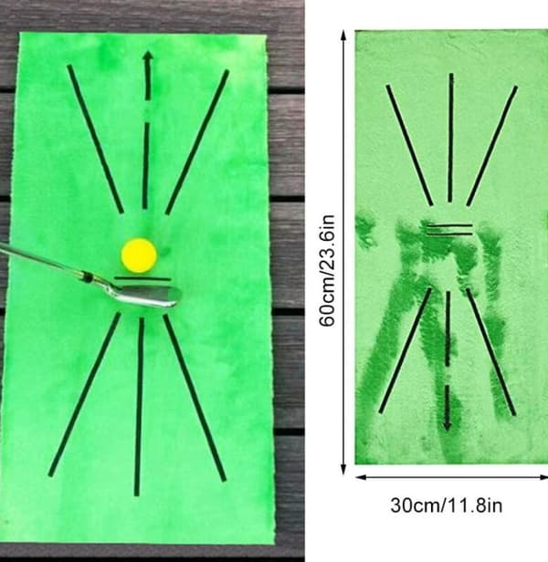 Golfmatte for svingtrening, golfmatte for batting, minigolf