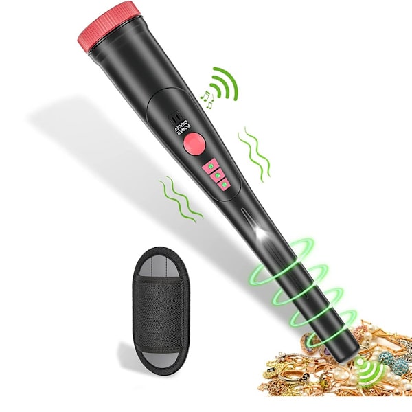 Metalldetektor Professionell Bärbar Metalldetektor med Batteri