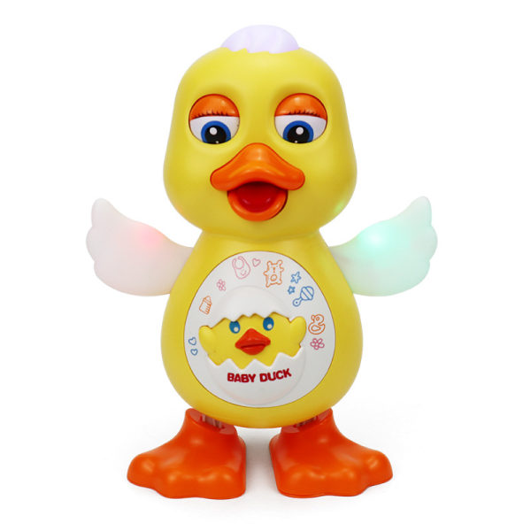 Baby Musical Toys 6/9/12 månader+, Baby Duck Musical Toy, Interac