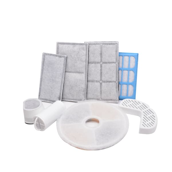 4 stk. udskiftningskulfilter til Drinkwell Ceramic og Pag
