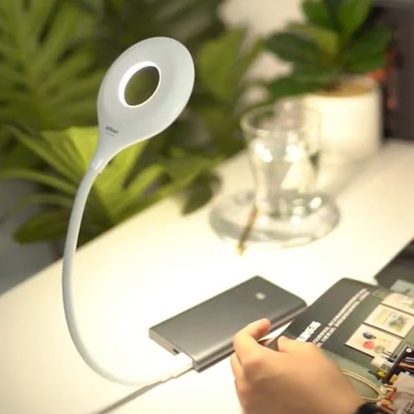 Bärbar USB Flexo Led Bordslampa DC5V Led Studie Läslampa