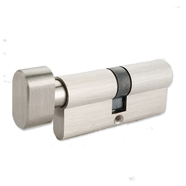 30x30mm Vredlåscylinder för ytterdörr/entrédörr, 4 stift, 3