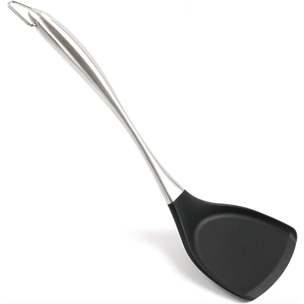 Silicone Fish Turner Flexible Spatula - Stainless Steel Silicone