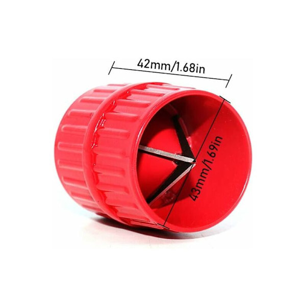 6-38 mm (1 stk.) Universal kobberrør rør plast afgratning 2
