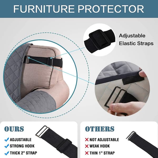 1-seters diamantmønstret sofaovertrekk ensfarget stretch vann