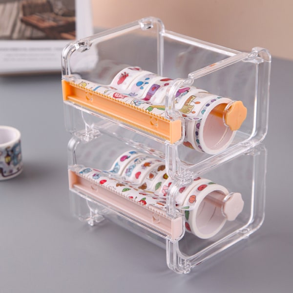 3 stk. Tape Dispenser Cutter, rull Tape Holder Organizer, maski