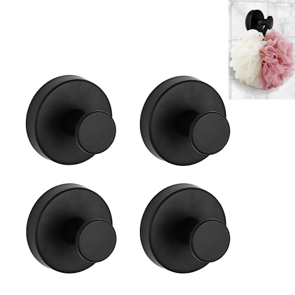 4x Pyyhekoukut - Pyyhekoukut imukupilla - Imukuppi koukulla 5KG