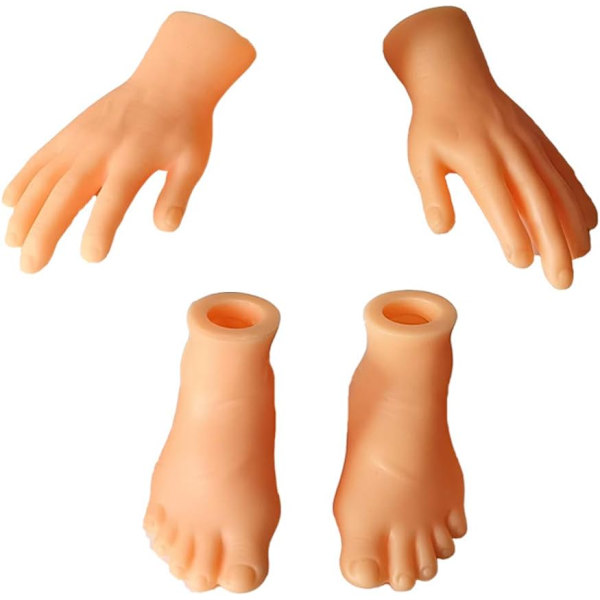Tiny hænder fødder Tiny hænder og fødder Tiny hænder fødder Fingerdukke C