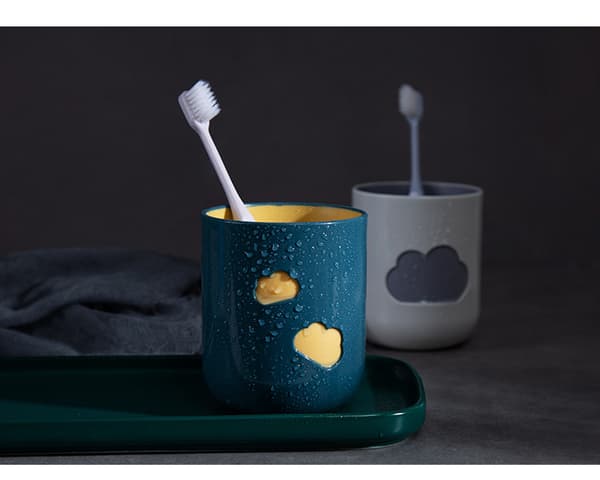 Grå - hvit - frittstående design Miljøvennlig Clouds gurgle