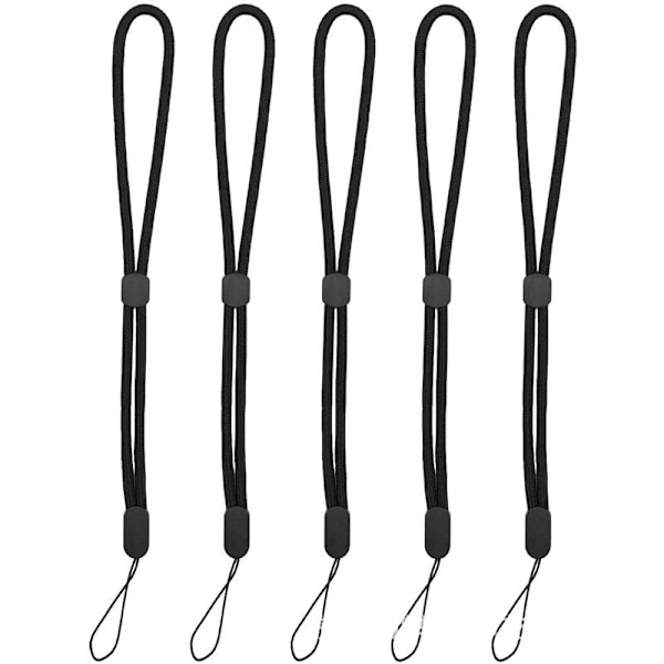Håndstropp Lanyard, 5 Justerbare Nylon Håndleddsstropper Håndleddsstropper