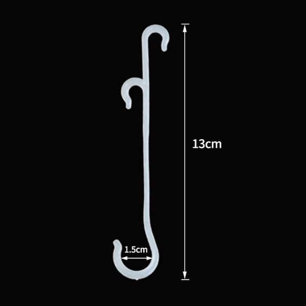 100 st 13CM trädgårdsväxtfästklämmor, klätterväxtstöd