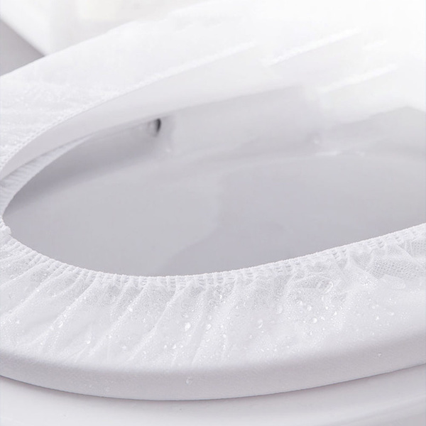 50 st (vita) engångstoalett, toalettstol i plast, pro
