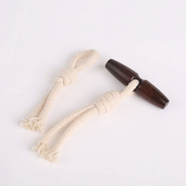 12 par trykknapper Horn knapper Trykknap spænder Sy knapper med reb Oliventræ sy knap 1/2 hul til frakke jakke syning DIY