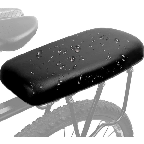 Bicycle Rear Seat Cushion,Bicycle Parts Accessories Seats Mountain Bike Rear Seat Cushion Thicker Electric Vehicle Rear