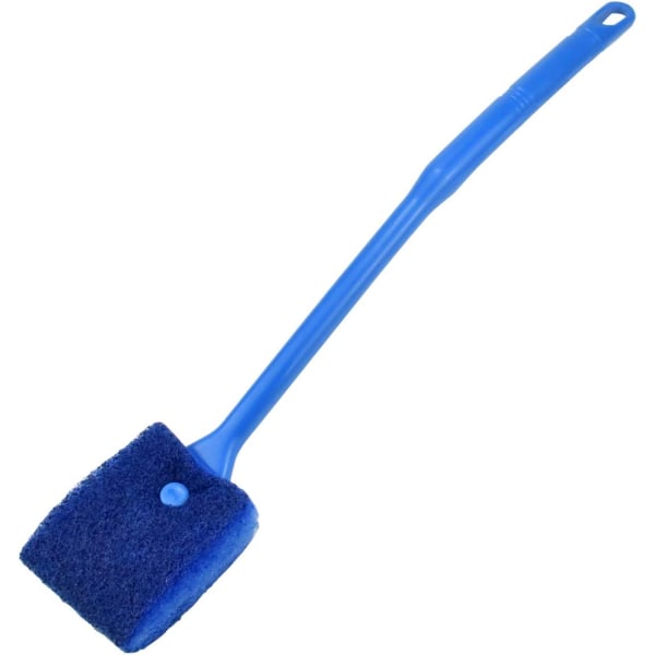 Aquarium Brush, Aquarium Cleaning Sponge Brush, 40cm Long Handle