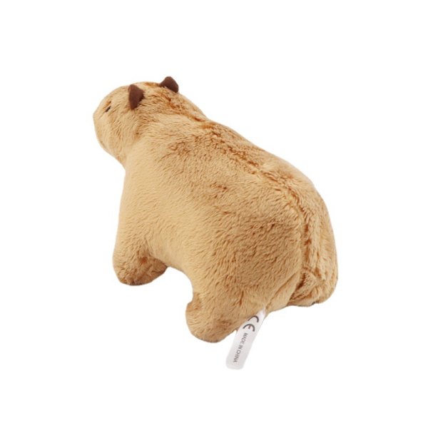 Capybara gnaver shaggy plyslegetøj udstoppet dyr fyld 20cm
